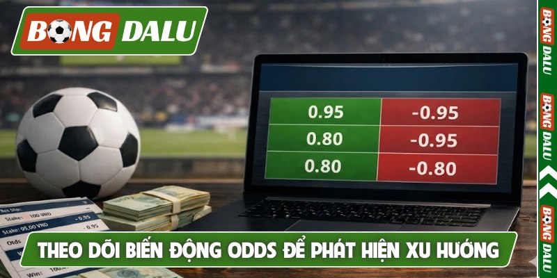 Theo dõi biến động Odds để phát hiện xu hướng